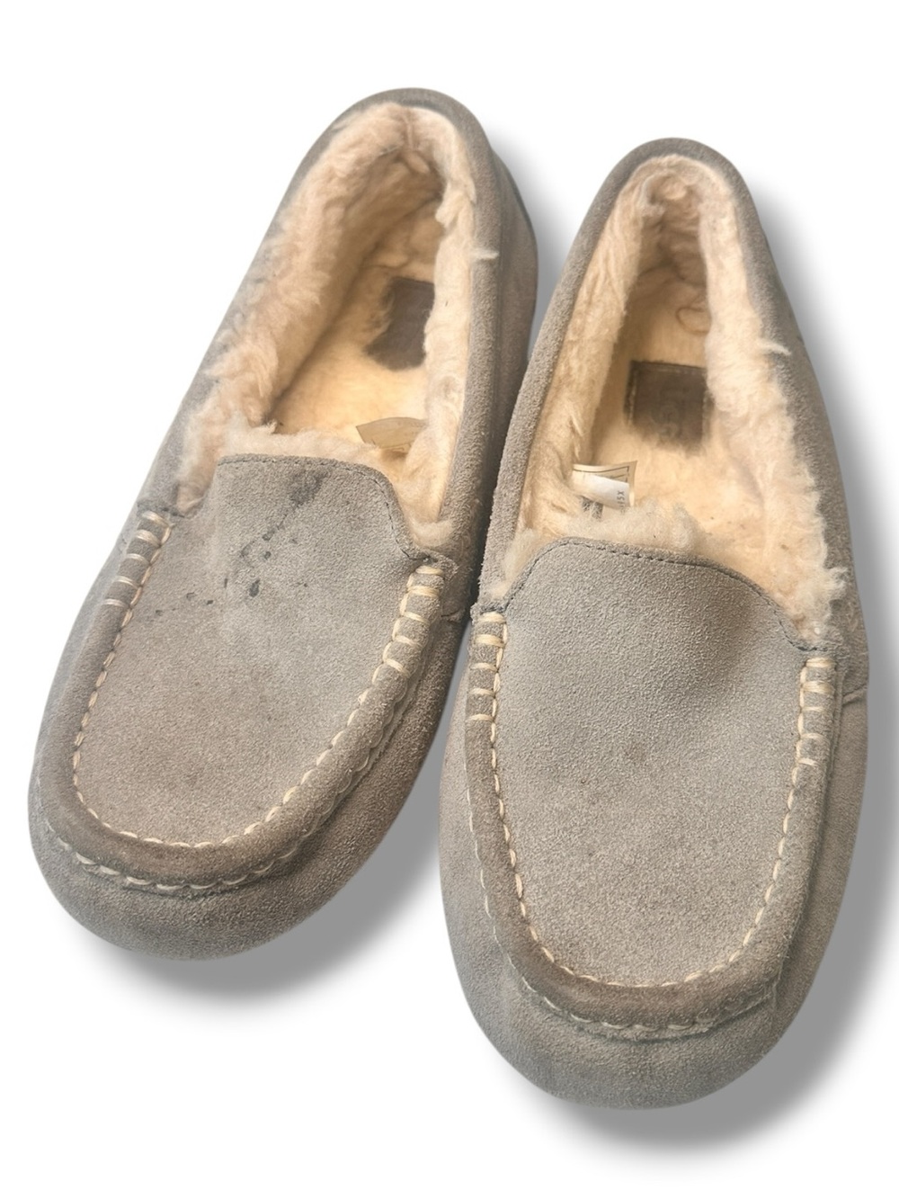 UGG Women's Ansley Slipper Light Grey - Size 9